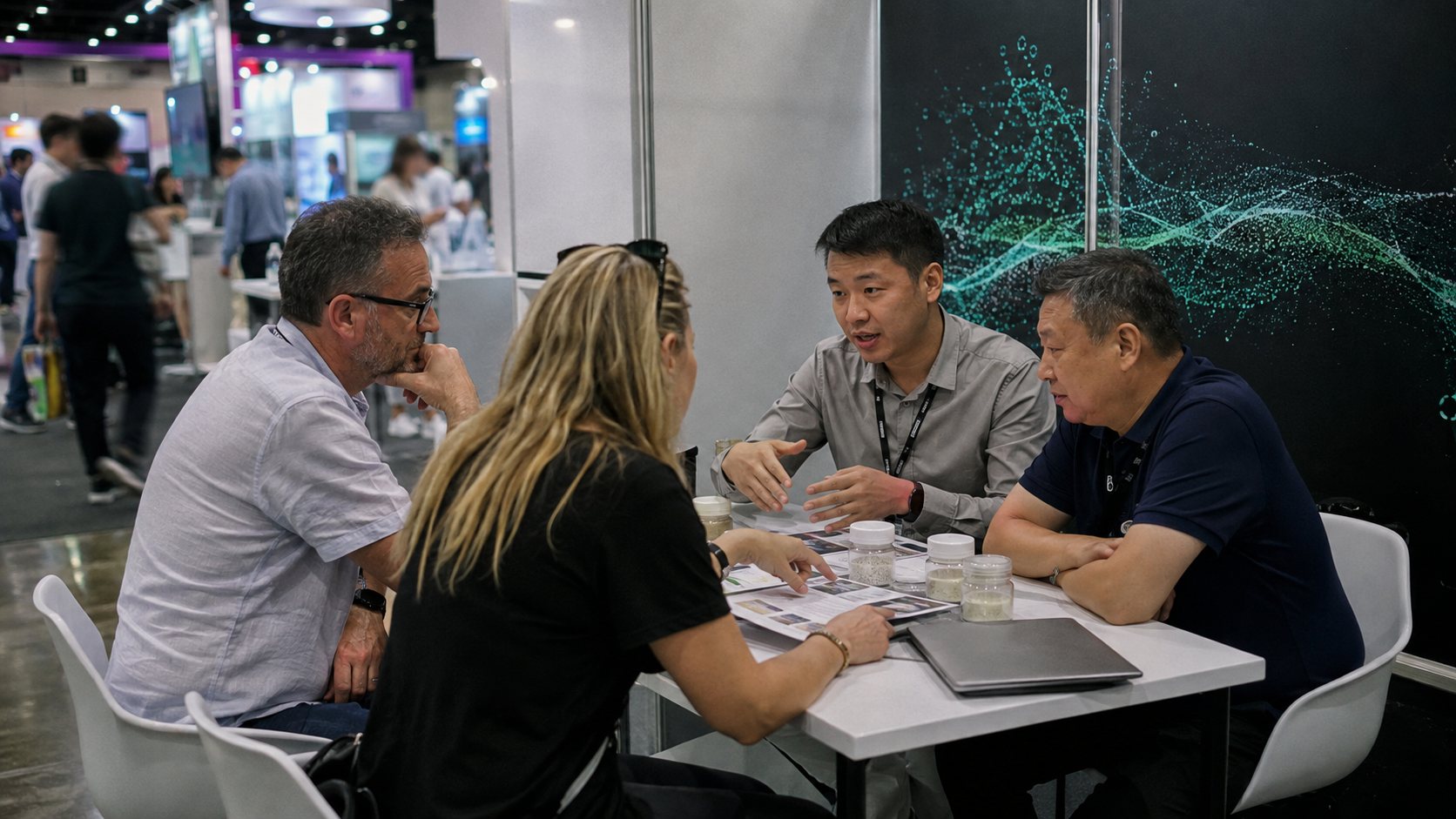 VIV Asia Bangkok, Thailand — The team on site — application, service, commercial