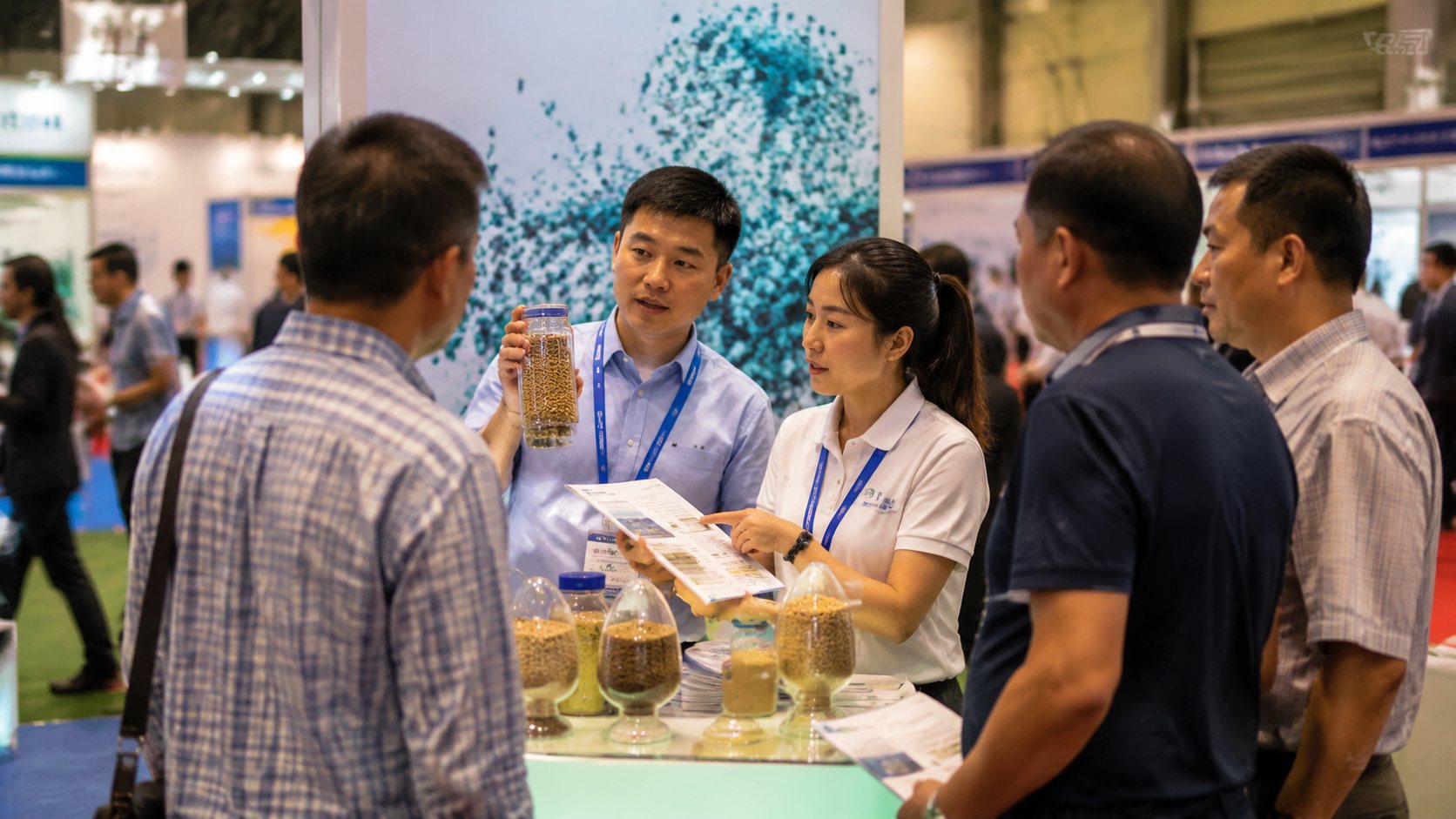 ILDEX Vietnam Ho Chi Minh City, Vietnam — Presenting to a feed mill team