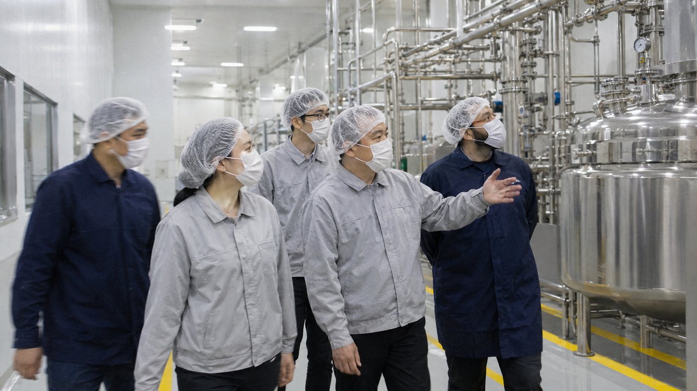 Walking the production line during a customer audit